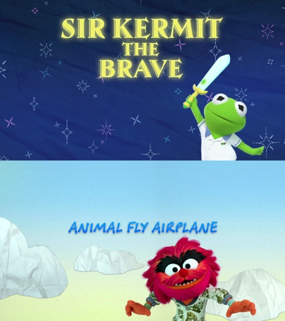 Sir Kermit the Brave / Animal Fly Airplane
