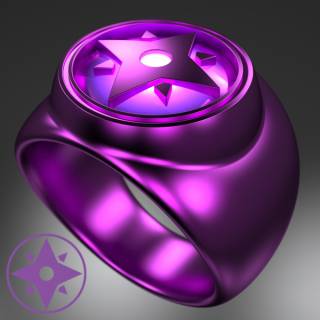 Violet Power Ring